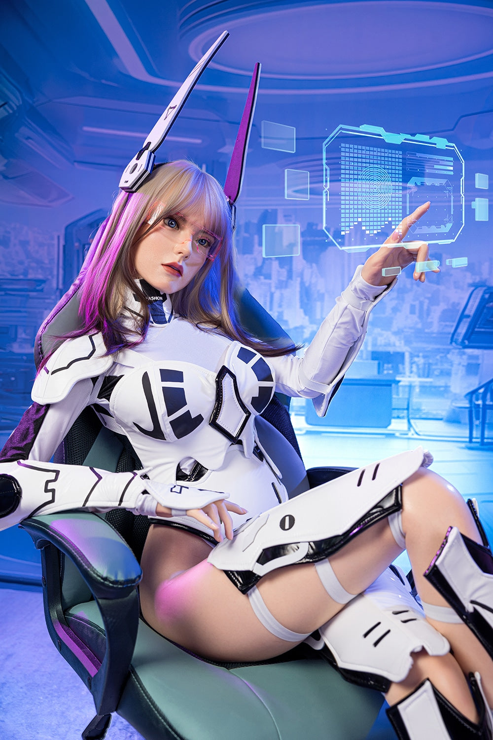 2025 Latest AI Version US Stock – RIDMII Tenar 163cm/5ft34 V1 Unique Design Full Silicone AI Robot Sex Love Doll