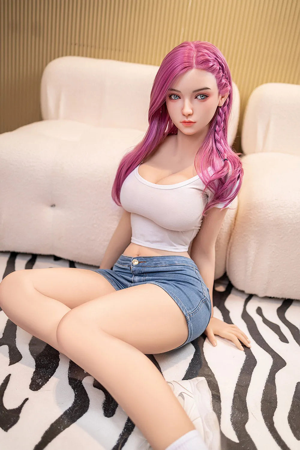 US Stock – Mamie 160cm/5ft25 B-Cup Slender Waist Young Girl Big Boob Love Doll -42%  0 customer reviews