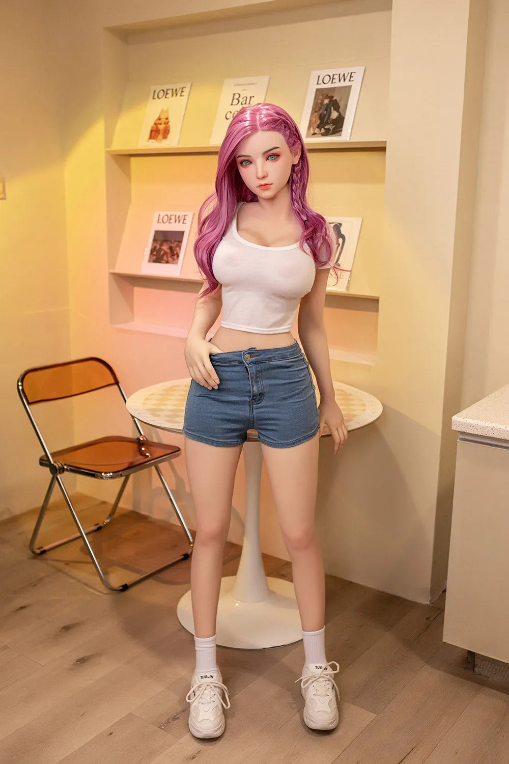 US Stock – Mamie 160cm/5ft25 B-Cup Slender Waist Young Girl Big Boob Love Doll -42%  0 customer reviews